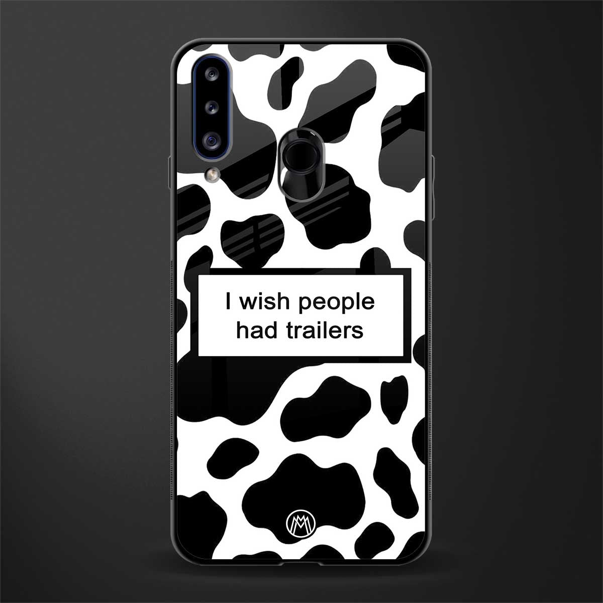i wish people had trailers glass case for samsung galaxy a20s image