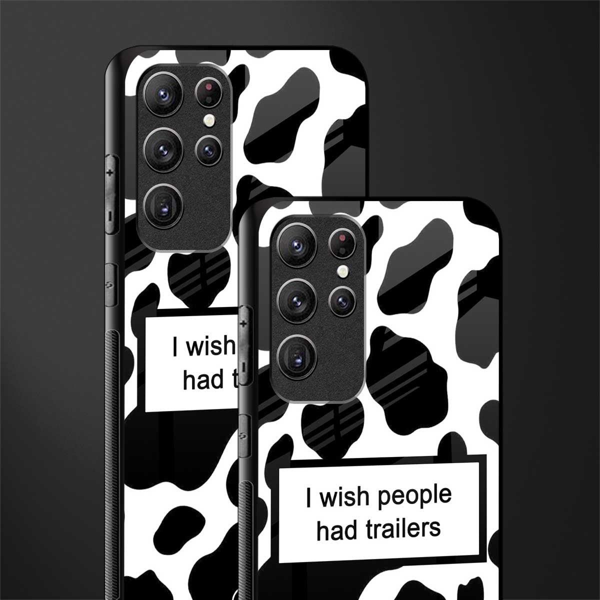 i wish people had trailers glass case for samsung galaxy s22 ultra 5g image-2