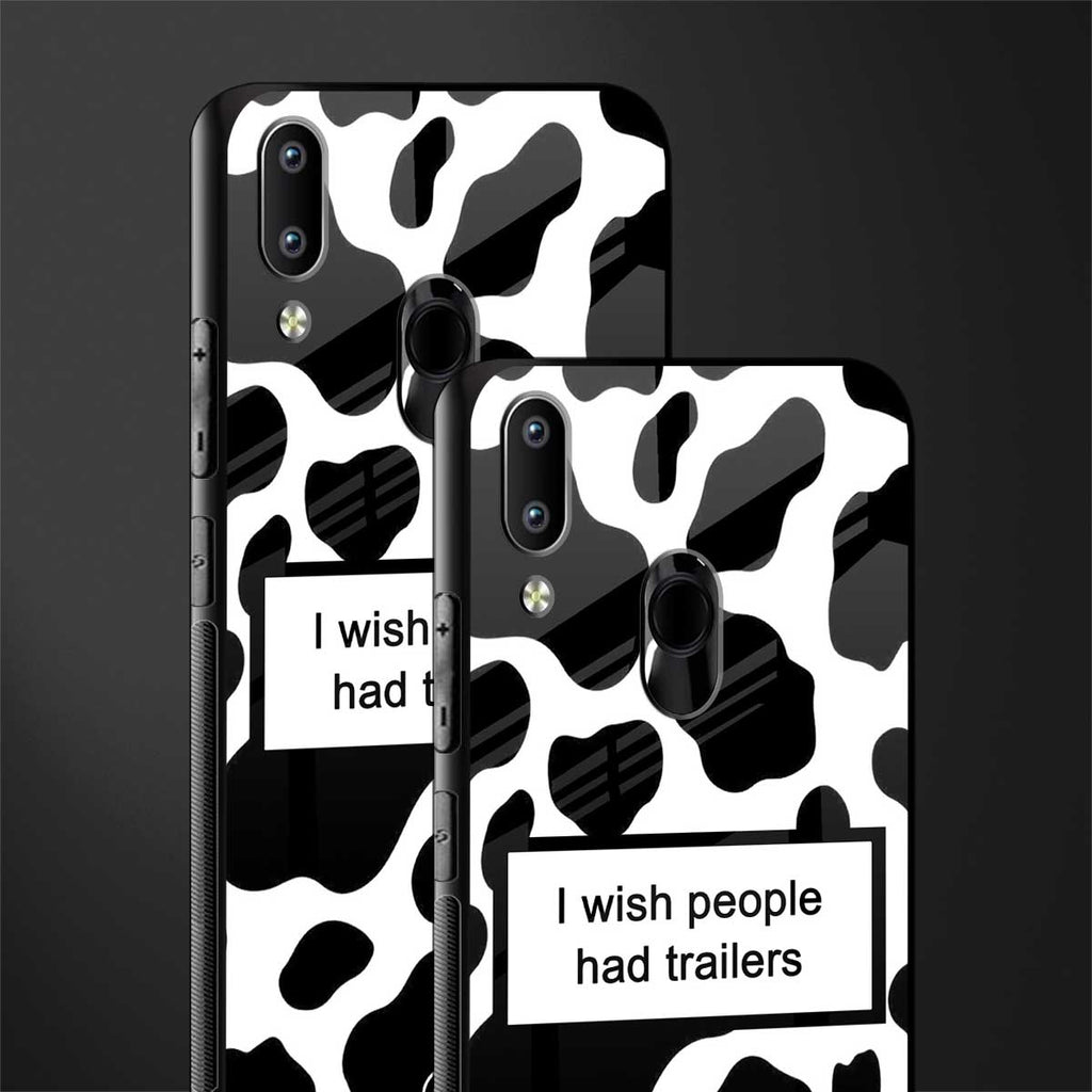 i wish people had trailers glass case for vivo y91 image-2