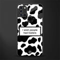 i wish people had trailers glass case for samsung galaxy a21s image