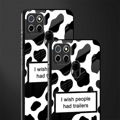 i wish people had trailers glass case for realme narzo 20 image-2