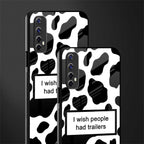i wish people had trailers glass case for realme narzo 20 pro image-2