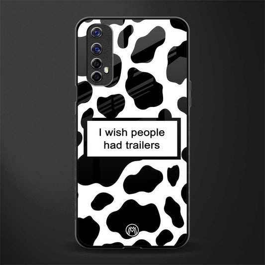i wish people had trailers glass case for realme 7 image