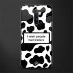 i wish people had trailers glass case for realme x2 pro image