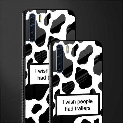 i wish people had trailers glass case for oppo f15 image-2