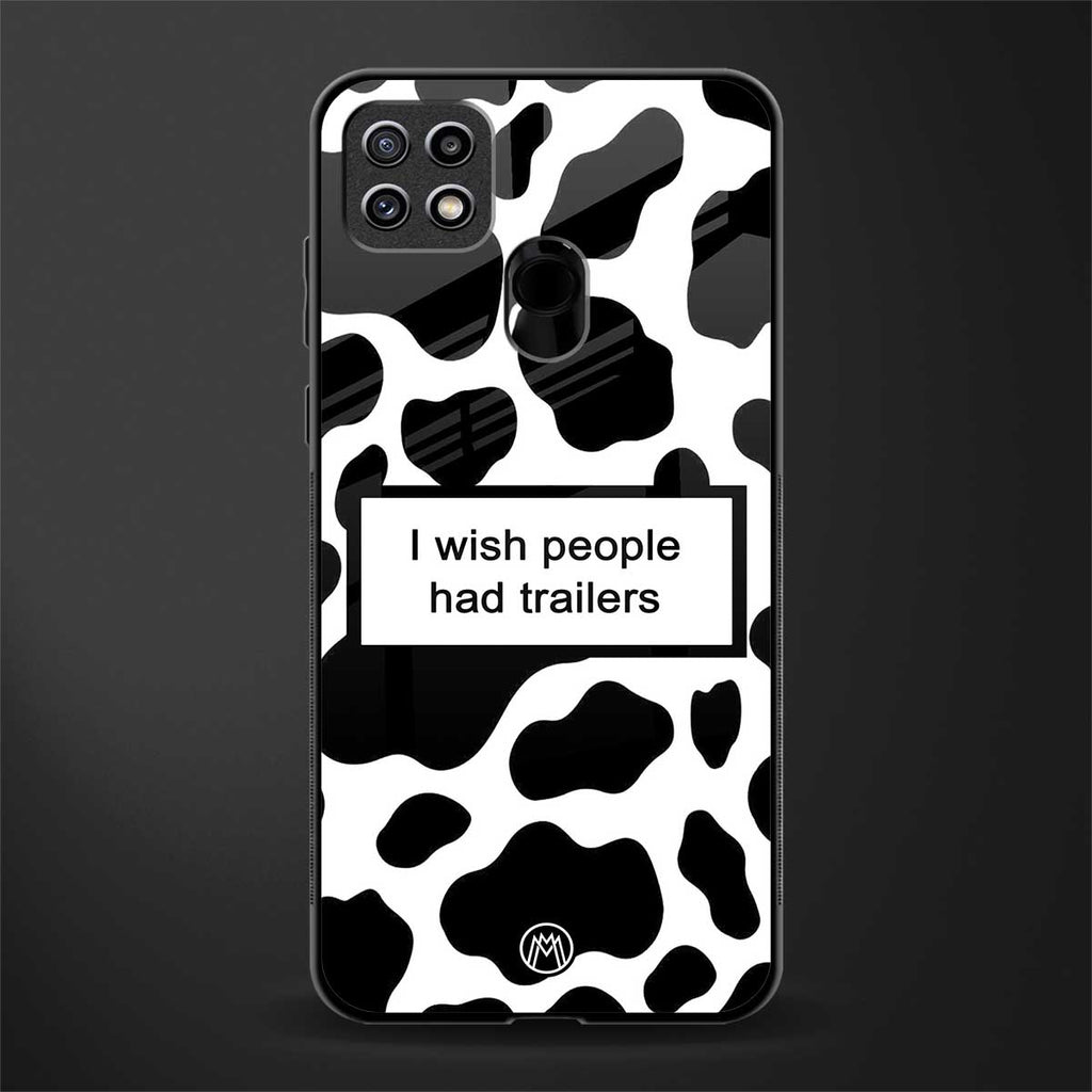 i wish people had trailers glass case for oppo a15 image