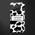 i wish people had trailers glass case for mi 10i image