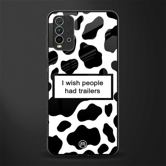 i wish people had trailers glass case for redmi 9 power image