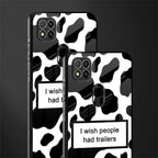 i wish people had trailers glass case for redmi 9 image-2