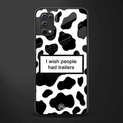 i wish people had trailers glass case for realme x7 pro image