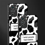 i wish people had trailers glass case for redmi note 10 image-2
