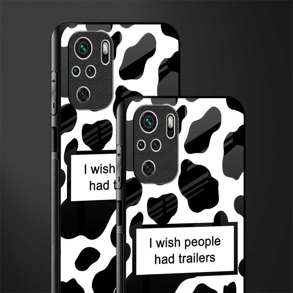 i wish people had trailers glass case for redmi note 10s image-2