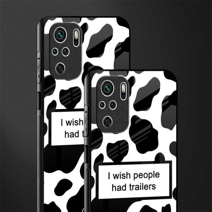 i wish people had trailers glass case for redmi note 10s image-2