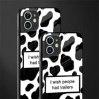 i wish people had trailers glass case for iphone 11 image-2