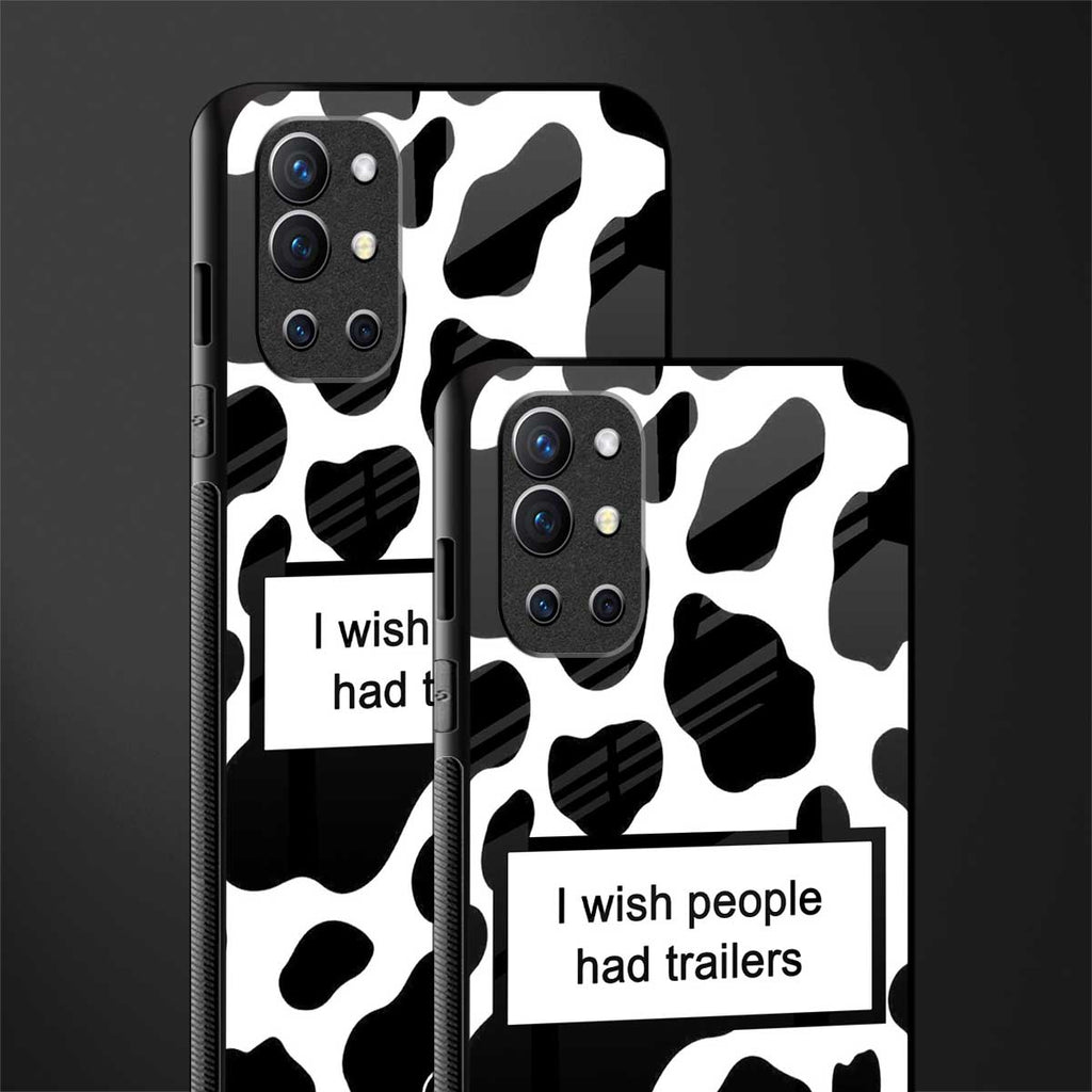 i wish people had trailers glass case for oneplus 9r image-2