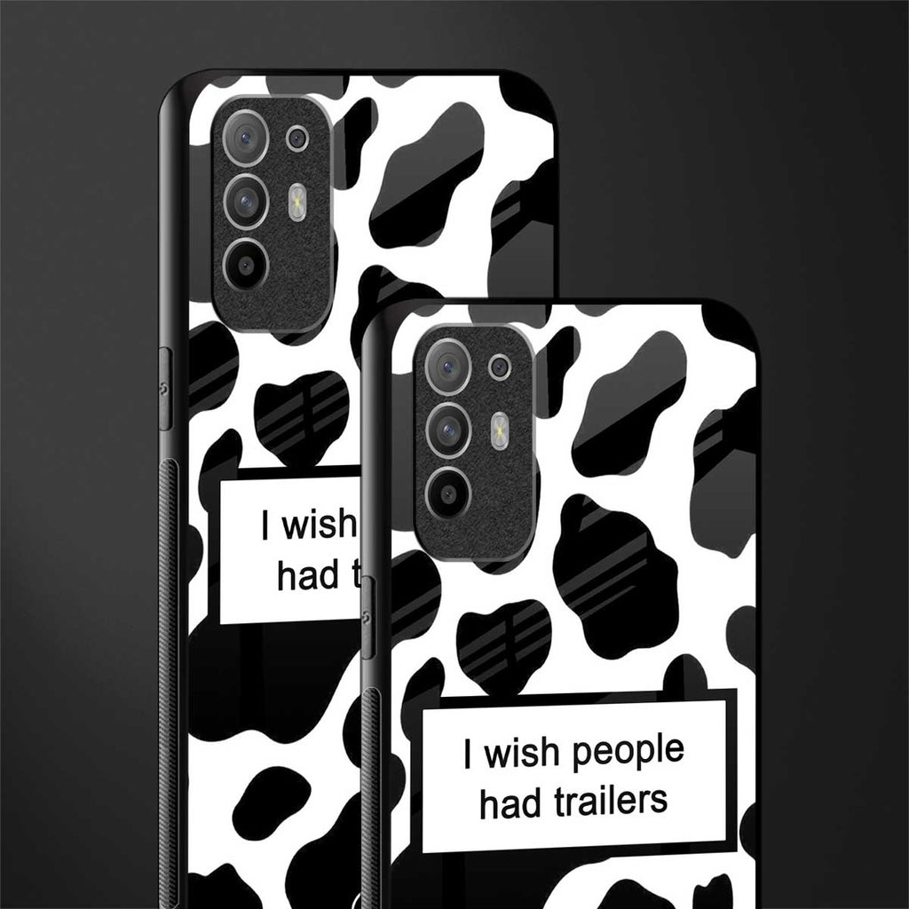 i wish people had trailers glass case for oppo f19 pro plus image-2