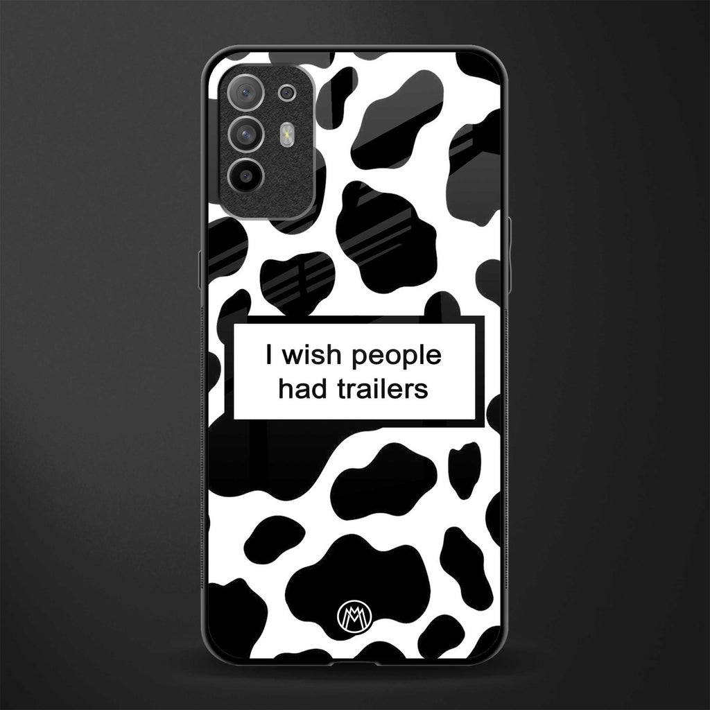i wish people had trailers glass case for oppo f19 pro plus image