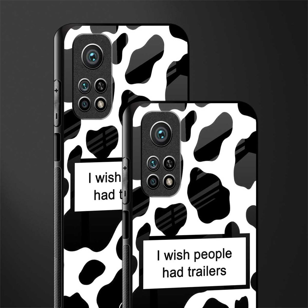 i wish people had trailers glass case for mi 10t pro image-2