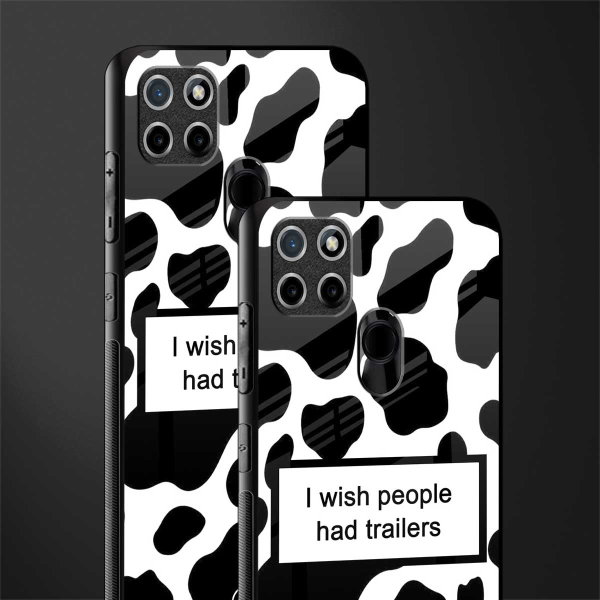 i wish people had trailers glass case for realme c21 image-2