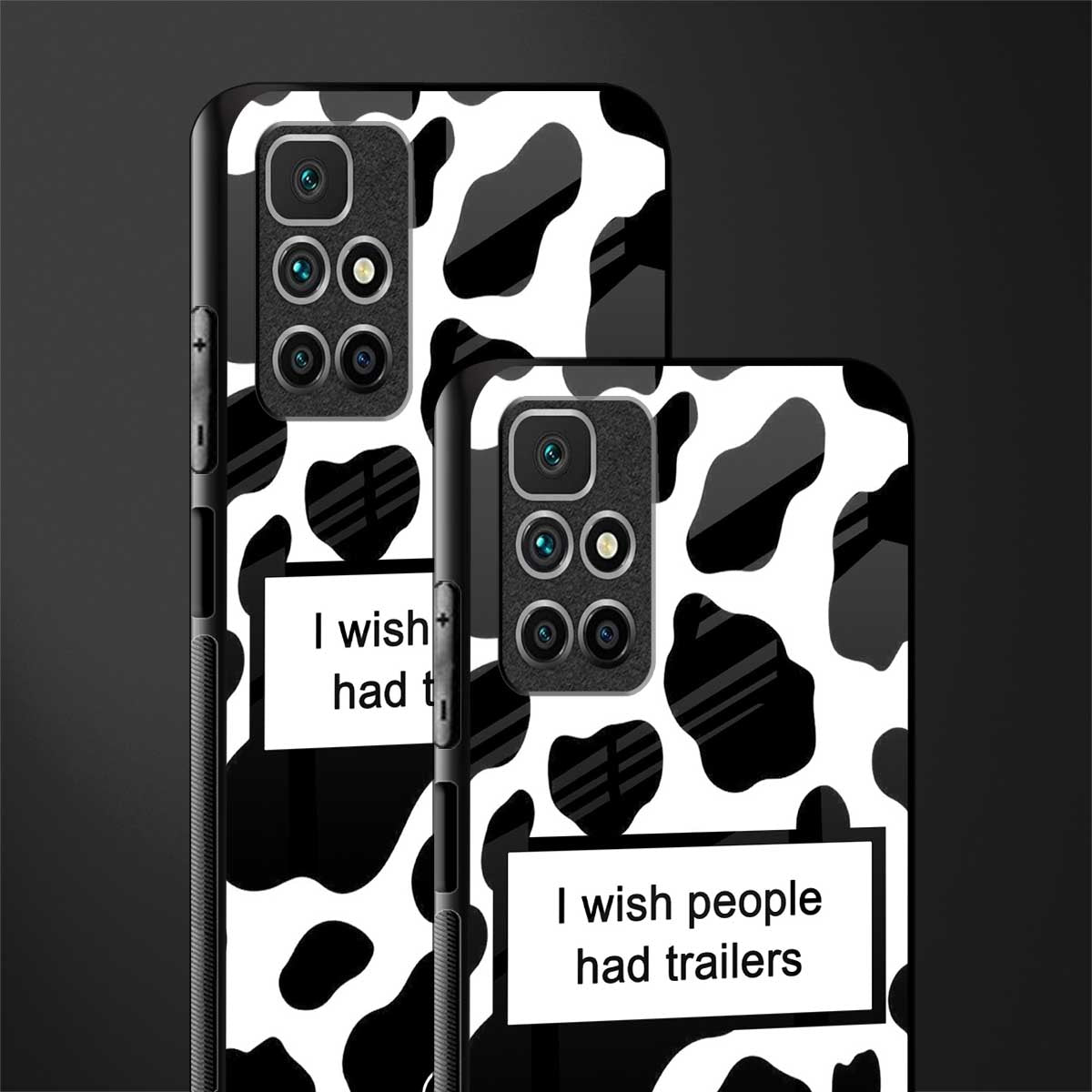 i wish people had trailers glass case for redmi 10 prime image-2