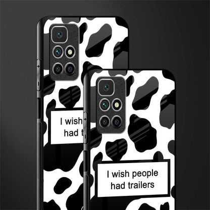 i wish people had trailers glass case for redmi 10 prime image-2