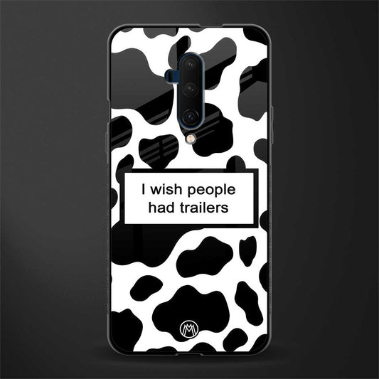 i wish people had trailers glass case for oneplus 7t pro image