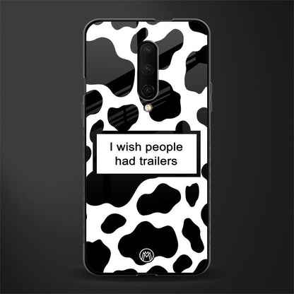 i wish people had trailers glass case for oneplus 7 pro image