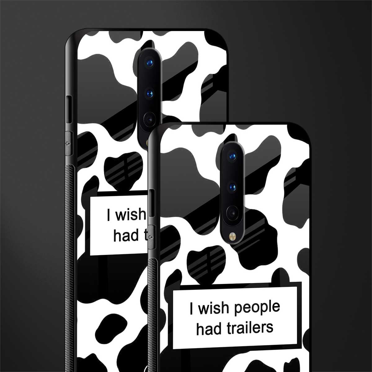 i wish people had trailers glass case for oneplus 8 image-2