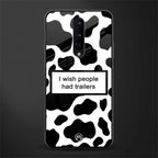 i wish people had trailers glass case for oneplus 8 image