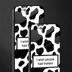 i wish people had trailers glass case for iphone se 2020 image-2
