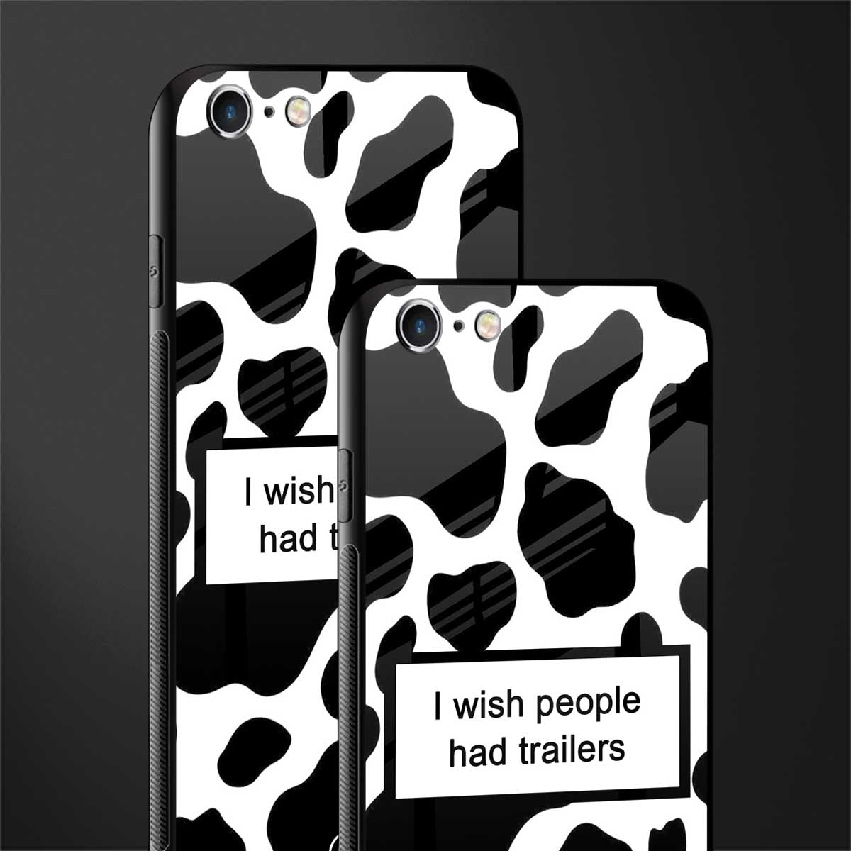 i wish people had trailers glass case for iphone 6s image-2