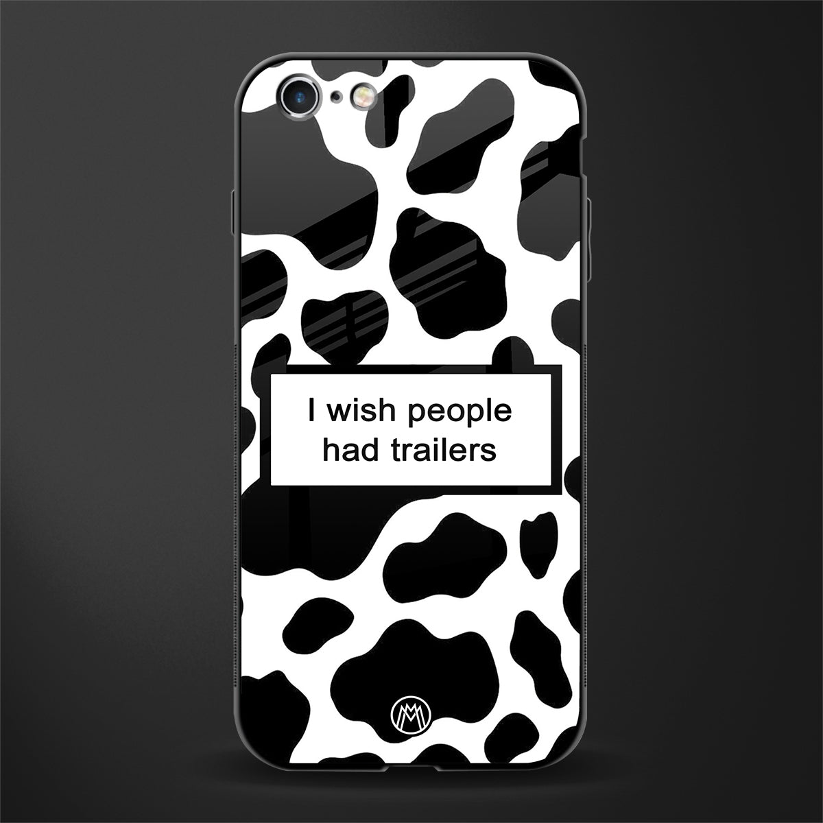 i wish people had trailers glass case for iphone 6 image