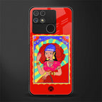 idgaf queen back phone cover | glass case for realme narzo 50a