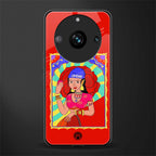 idgaf queen back phone cover | glass case for realme 11 pro 5g