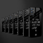 if you miss me its too late glass case for samsung galaxy m31s image-3