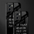 if youre reading this its too late back phone cover | glass case for vivo y72