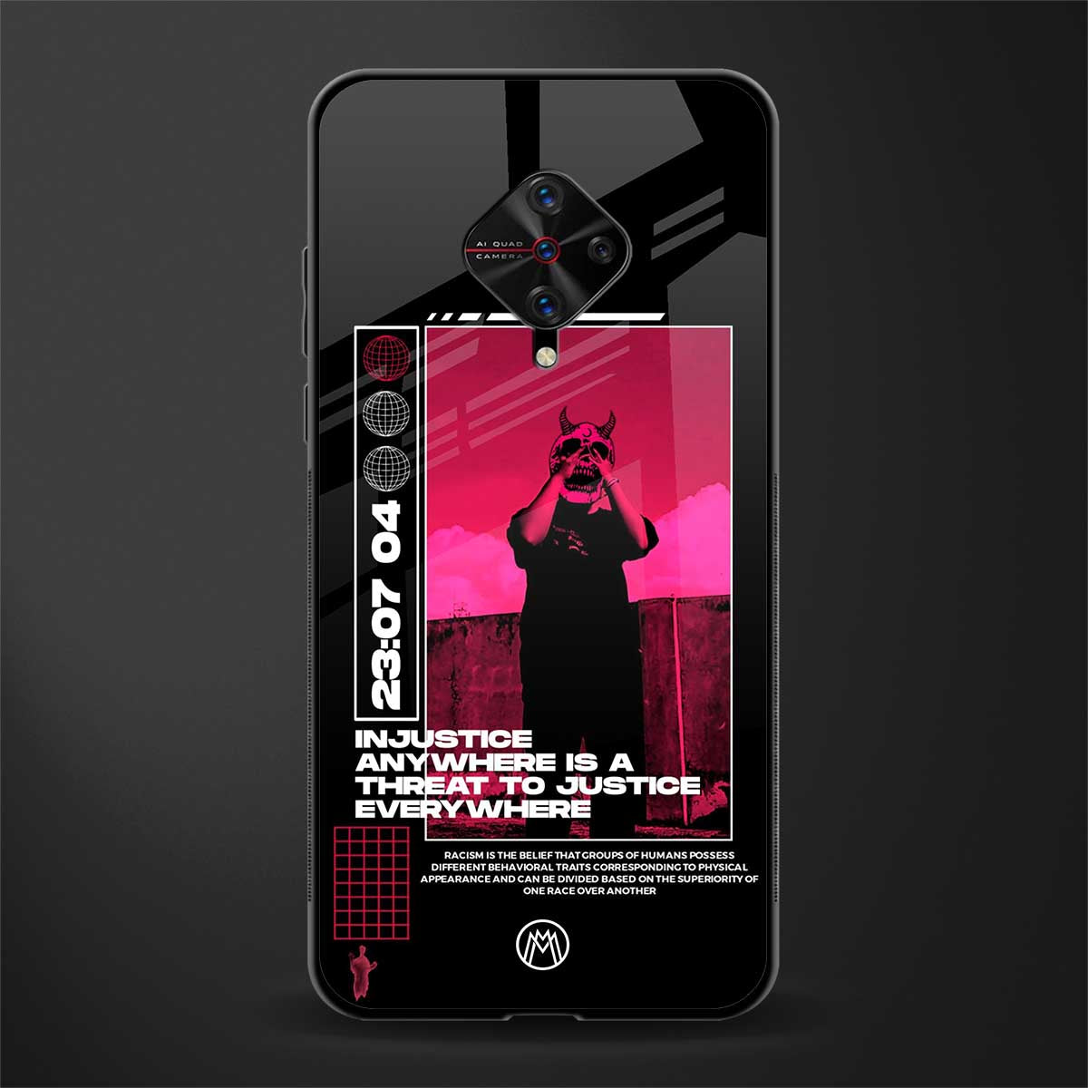 injustice glass case for vivo s1 pro image