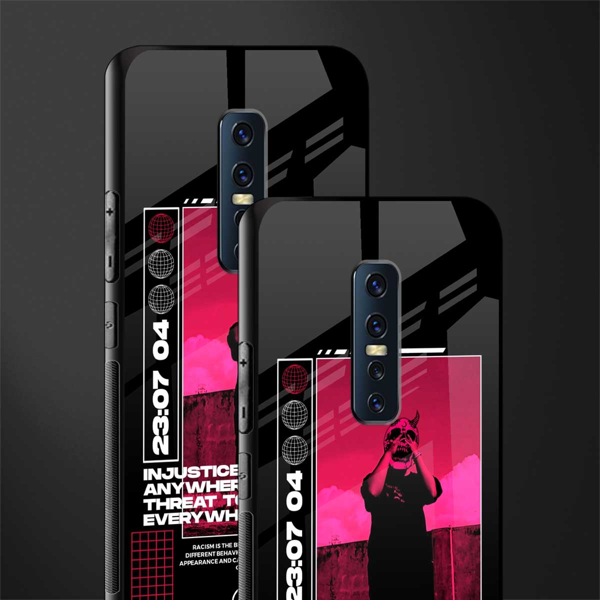 injustice glass case for vivo v17 pro image-2