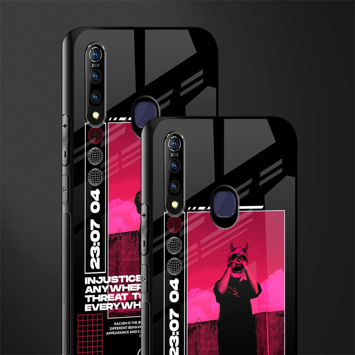 injustice glass case for vivo z1 pro image-2