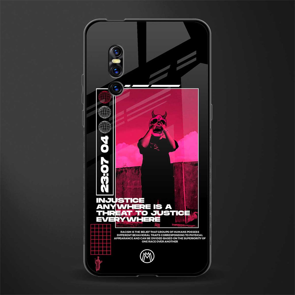 injustice glass case for vivo v15 pro image