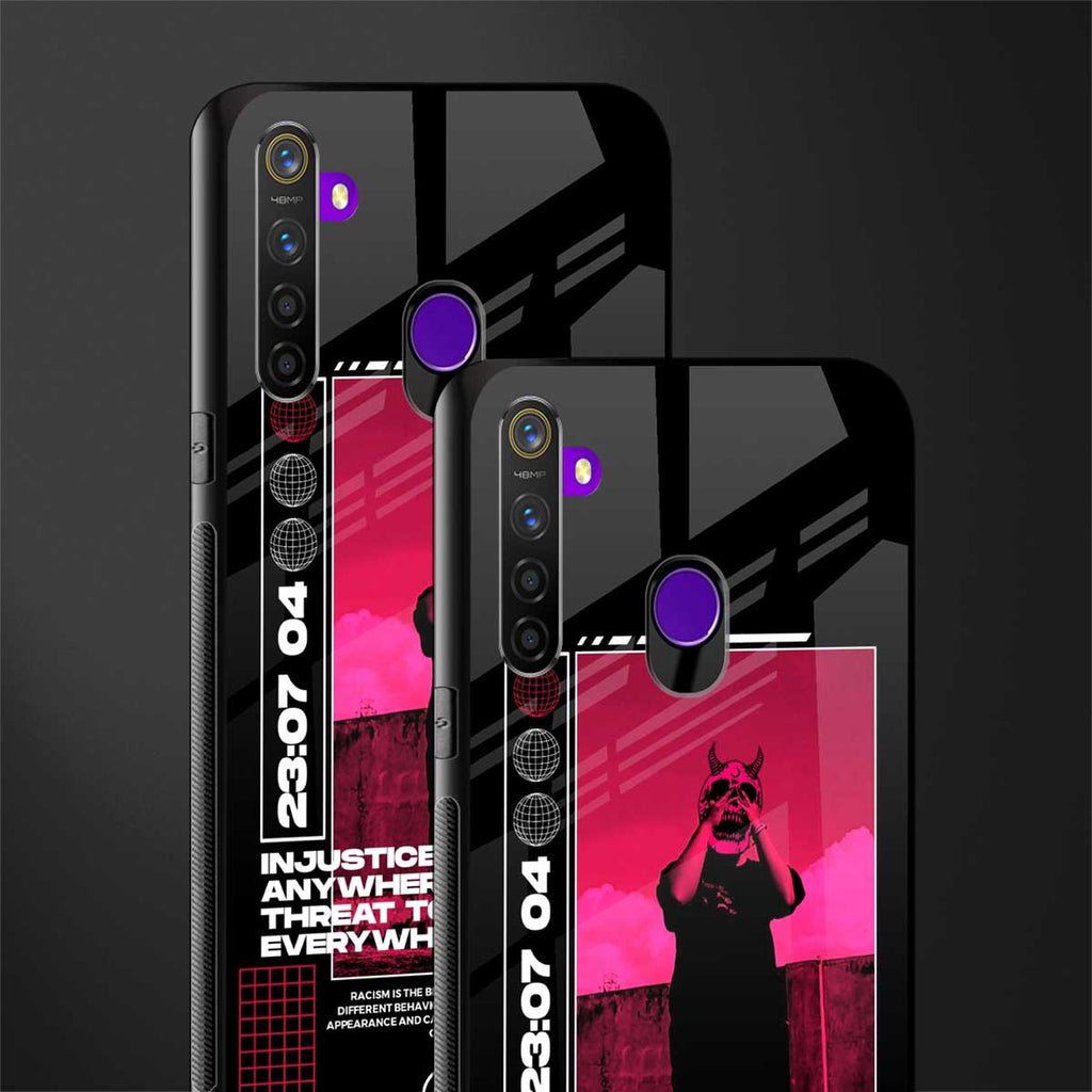 injustice glass case for realme 5 image-2