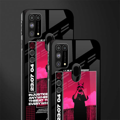 injustice glass case for samsung galaxy m31 prime edition image-2