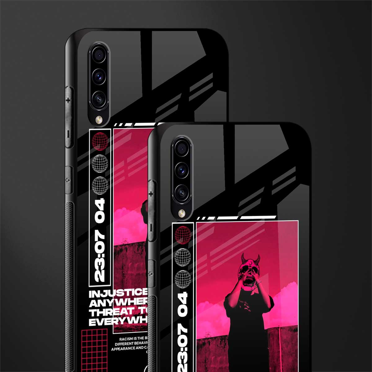injustice glass case for samsung galaxy a70 image-2