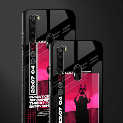 injustice glass case for redmi note 8 image-2