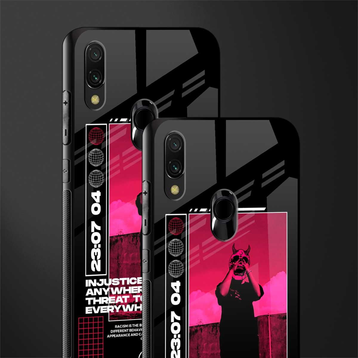 injustice glass case for redmi note 7 image-2