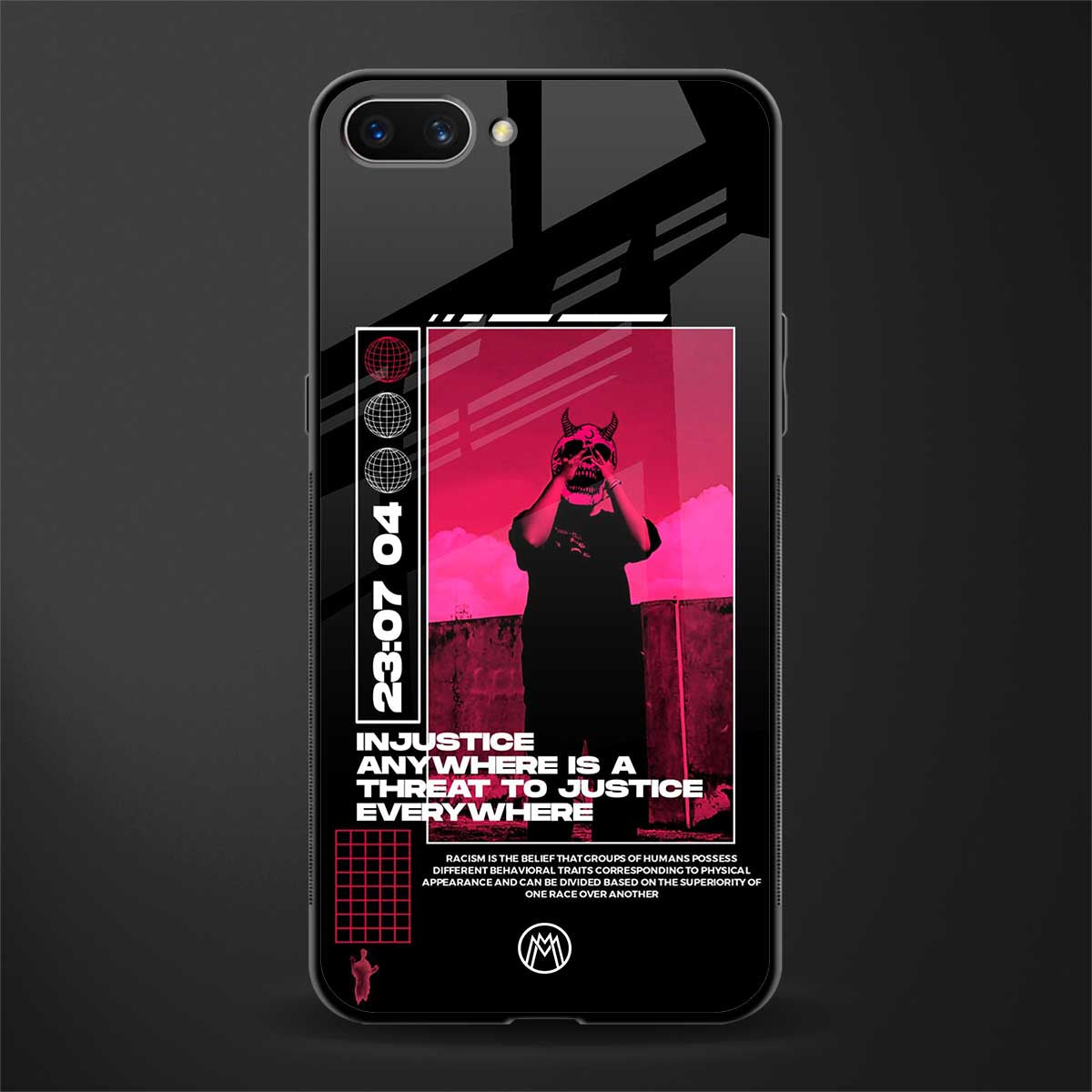 injustice glass case for realme c1 image