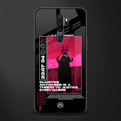 injustice glass case for oppo a5 2020 image