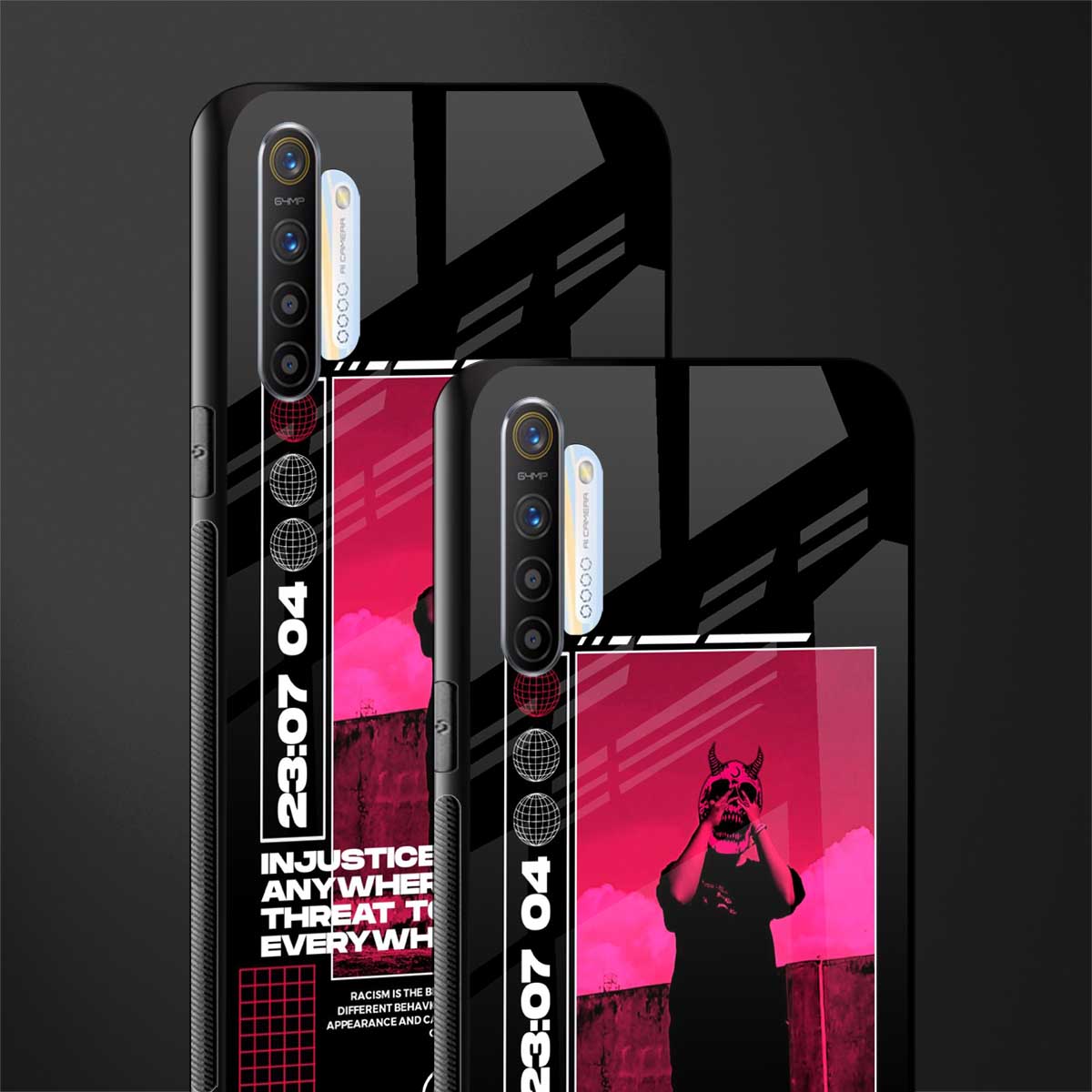 injustice glass case for realme x2 image-2