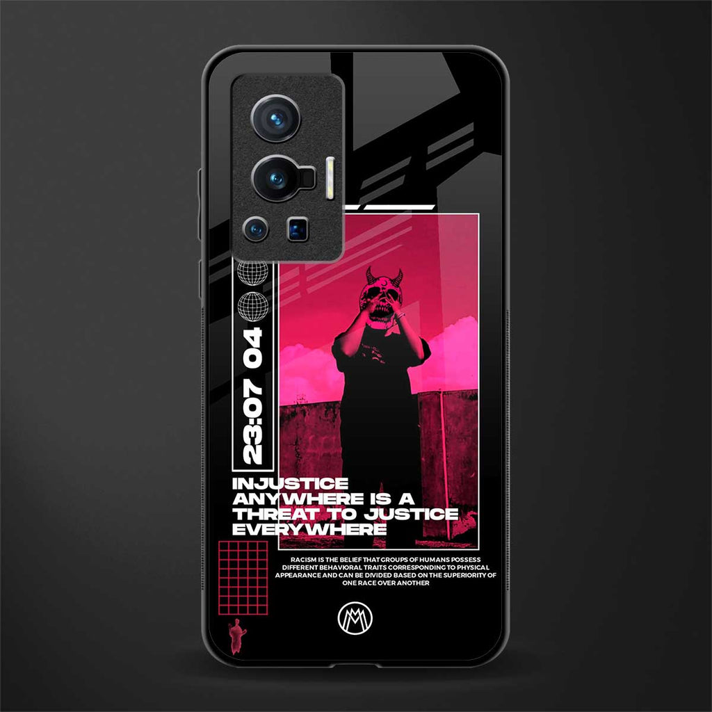 injustice glass case for vivo x70 pro image