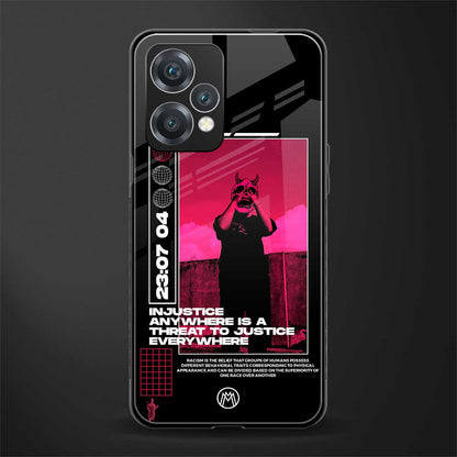 injustice back phone cover | glass case for realme 9 pro 5g